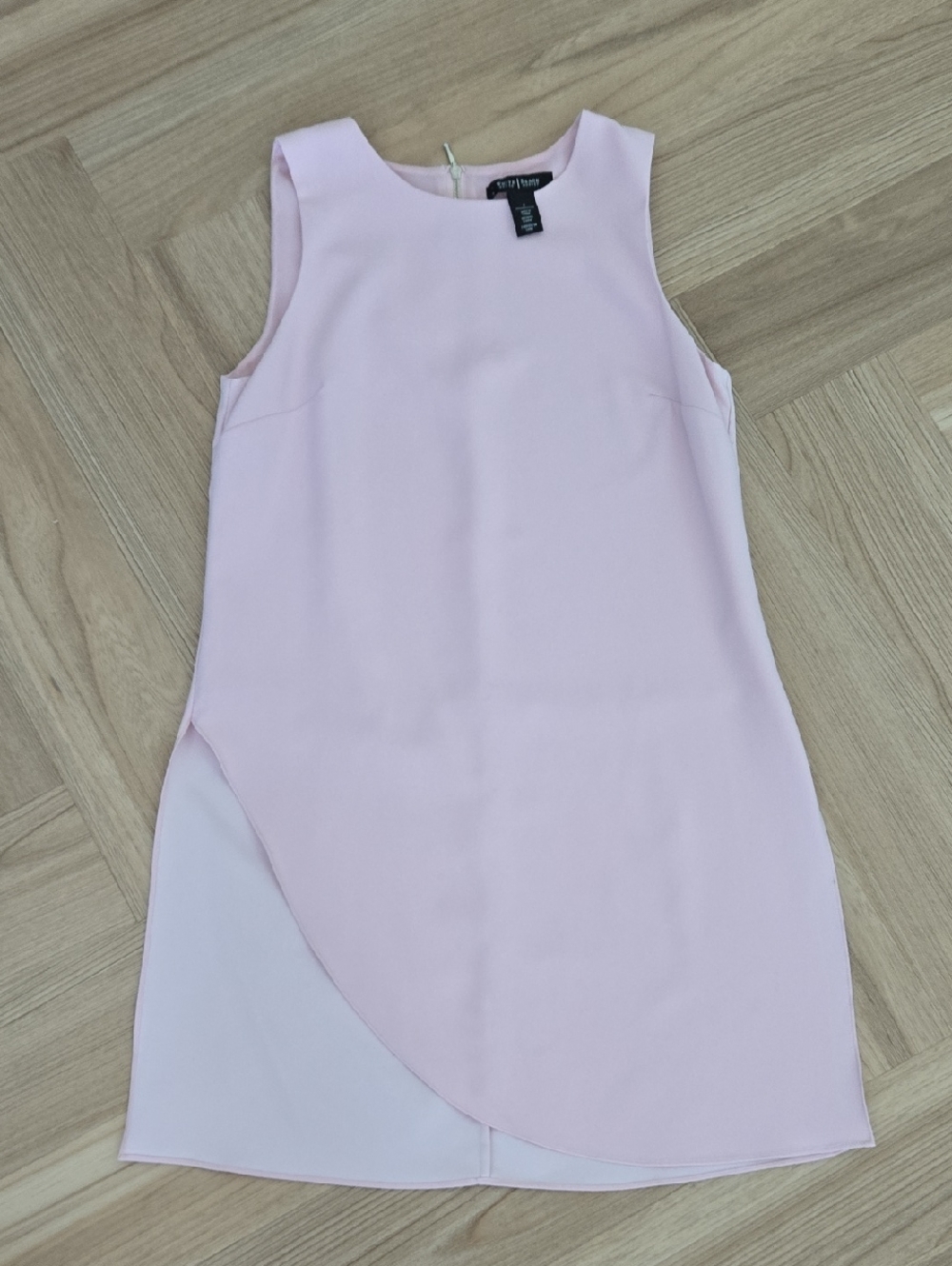 White House Black Market Sleeveless Light Pink Tunic Top 2